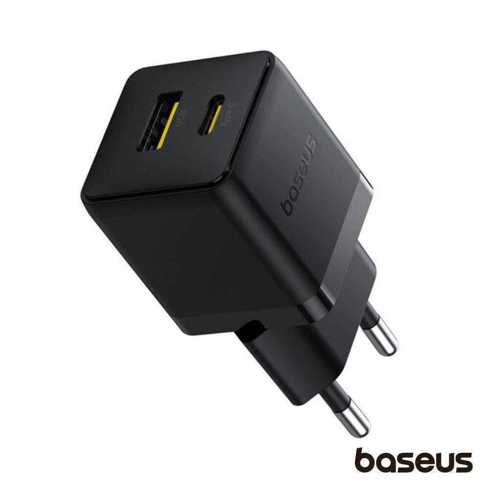 Alimentador Comutado USB-A/USB-C PD 3.0 30W BASEUS - (P1011160A113-00)