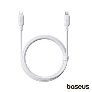 Cabo USB-C / Lightning Macho 20W PD 1m Silky BASEUS - (P10377700213-00)