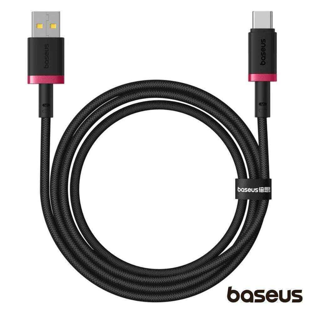Cabo USB-A/USB-C Macho/Macho 1m PD/QC 3.0 60W Dura BASEUS - (P10377802U01-01)