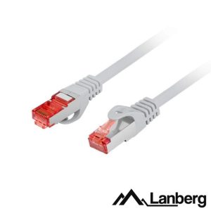 Cabo De Rede S/FTP CAT6 LSZH Cobre Puro 0.5m Cinzento - (PCF6-10CU-0050-S)