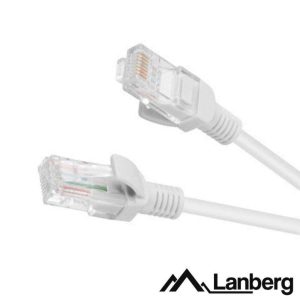Cabo De Rede U/UTP CAT6 5m Cinzento LANBERG - (PCU6-10CC-0500-S)