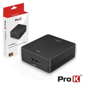 Conversor HDMI > Composto + Audio PROK - (PK-HDMIRCA)