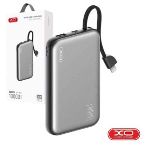 Powerbank 10000mAh QI 15W C/ Cabo Lightning XO - (PR214)