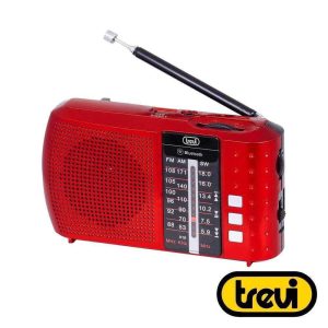 Rádio Portátil AM/FM/SW BT/Micro SD/ USB TREVI - (RA7F20BTRED)