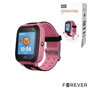 Smartwatch Infantil com Localização LBS FunKid Rosa - (SD-100RO)
