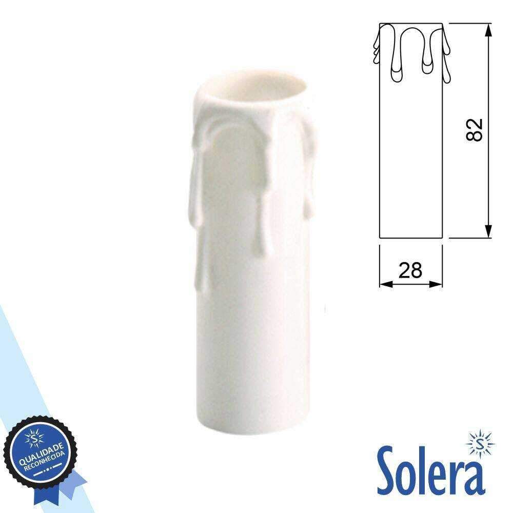 Capa P/ Suporte de Lâmpada E14 Efeito Vela SOLERA - (SLR-854)