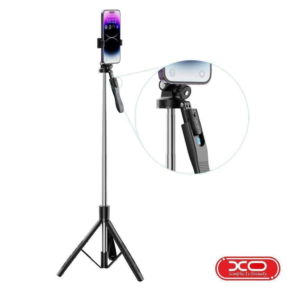 Vara Telescópica Monopod P/ Selfies C/ Função Tripé XO - (SS15)