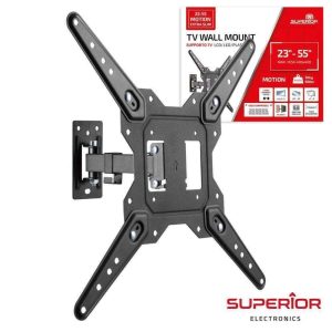 Suporte LCD/LED/Curvo/Plasma 23/55" C/ 1 Braço VESA 400/400 - (SUP-2355MES)