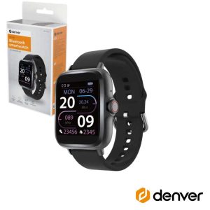 Smartwatch P/ Android iOS Preto DENVER - (SWC-156MK2)
