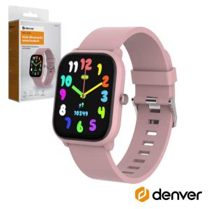 Smartwatch Bluetooth 1.75" Infantil/Juvenil Rosa DENVER - (SWK-120RO)