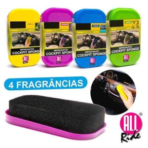 Esponja Limpeza Tablier Perfumada 4 Fragrâncias - (TCLEAN04)