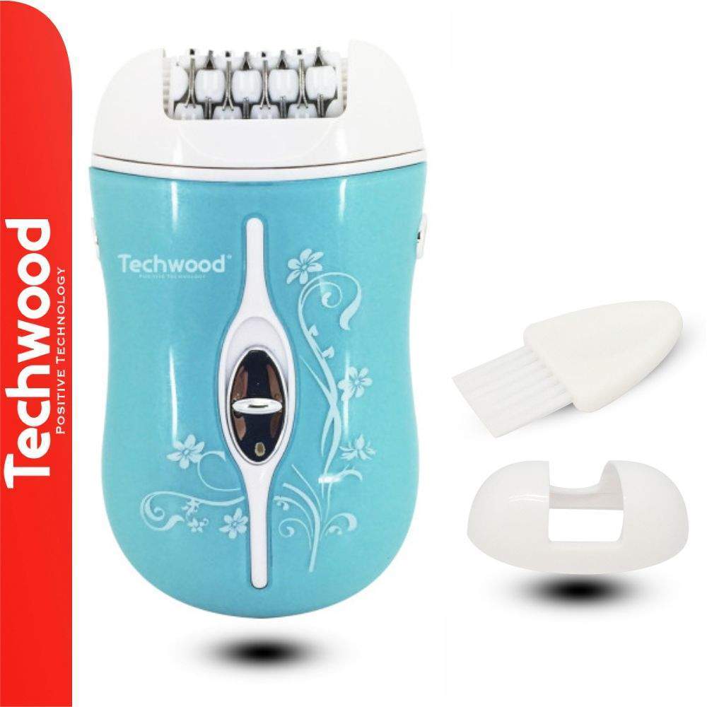 Depiladora Elétrica C/ Bateria e Escova TECHWOOD - (TEP-40)