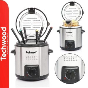 Fondue Elétrico C/ 6 Espetos 840W TECHWOOD - (TFF-99I)