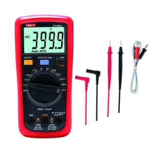 Multímetro Digital 1000V 10A 40MOhm UNI-T - (UT136C+)