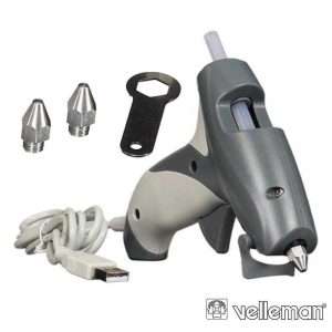 Pistola De Cola Quente 5W USB 5V VELLEMAN - (VTSUSB4)