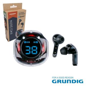 Auriculares Bluetooth Preto GRUNDIG - (27071)