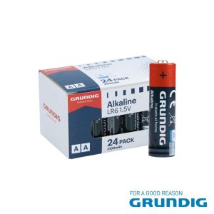 Pilha Alcalina LR6/AA 1.5V 24x GRUNDIG - (30244)
