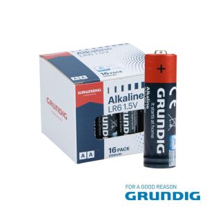 Pilha Alcalina LR6/AA 1.5V 16x GRUNDIG - (30245)