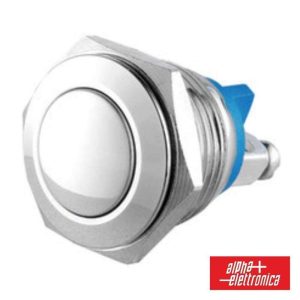 Pulsador 1p (On)/-/Off  Aço Inoxidável Spst Norm - (330-055)