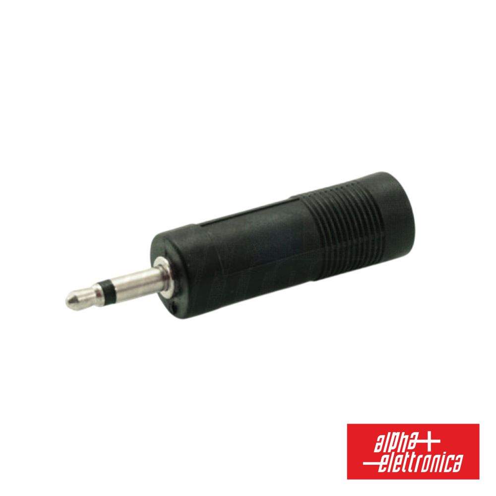 Ficha Adaptadora 3.5mm Macho Mn / 6.35mm Fêmea St - (70-030)