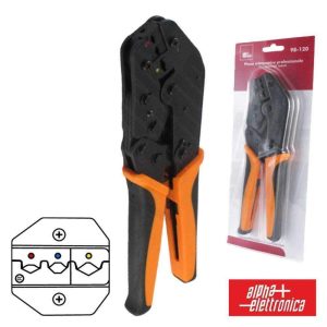 Alicate de Cravar Ponteiras e Terminais Isolados 0.5-6mm² - (98-120)
