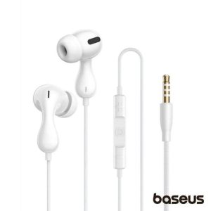 Auscultadores Stereo C/ Fios E Microfone Encok HZ20 BASEUS - (A00171500213-00)