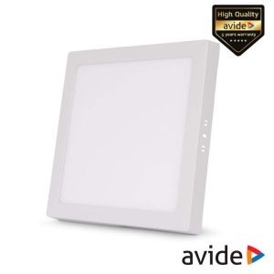 Painel Leds Quadrado CCT Superfície 24W 307mm 2000lm AVIDE - (AMSMPCCT-S-24W)
