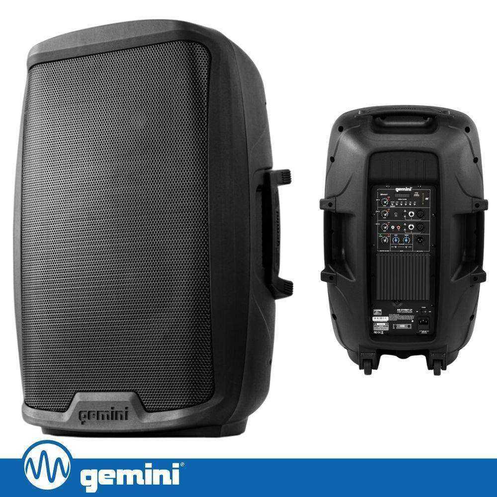 Coluna Amplificada 15" 2000W USB/SD/AUX/BT/TWS GEMINI - (AS-2115BT)