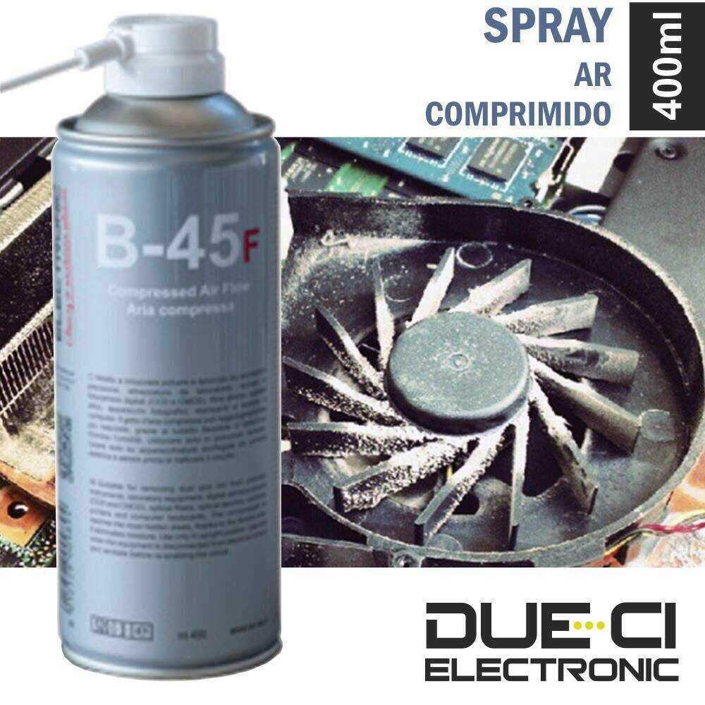 Spray De 400ml Ar Comprimido Due-Ci - (B-45F)
