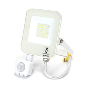 Foco LED 20W 230V 6500K 1800lm C/ Sensor IP65 Branco - (B10202B64)
