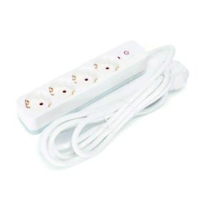 Extensão Elétrica 4x Schuko C/ Interruptor 3m 3G1.5 - (B20103BV0)