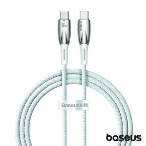 Cabo USB-C Macho P/ USB-C Macho 100W 1m Glimmer BASEUS - (CADH000702)