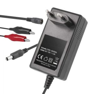 Carregador de Baterias de Chumbo 6-12V 1.5A - (CAR016)