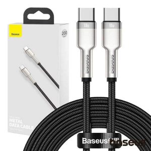 Cabo USB-C Macho P/ USB-C Macho 2m Cafule BASEUS - (CATJK-D01)