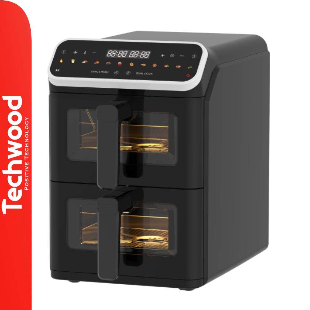 Fritadeira S/ Óleo Digital C/ Dupla Resistências 3000W 11