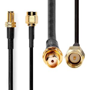 Cabo de Antena HSR-200 SMA Macho - SMA Fêmea 10m - (CSGL02400BK100)