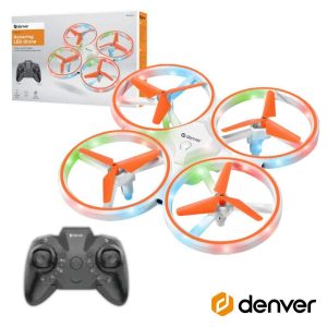 Drone C/ Transmissor 2.4GHz 4 Hélices DENVER - (DRO-171)