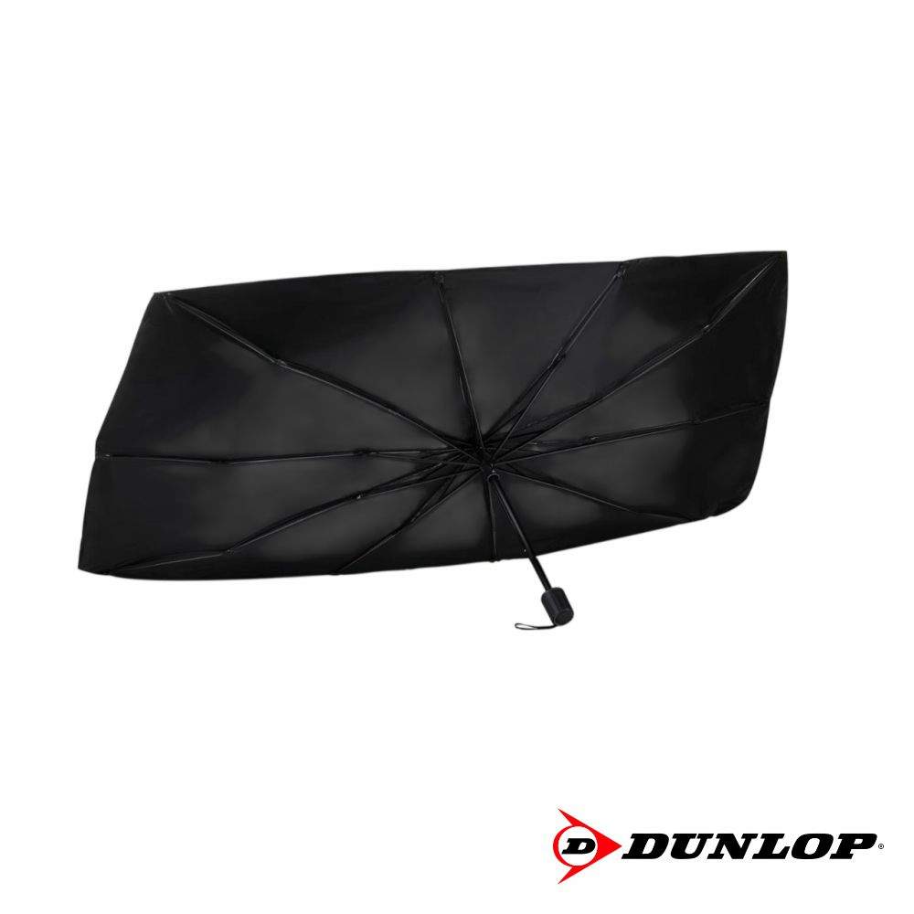 Parasol Universal Para Carro Com Armação Preto DUNLOP - (DUN193)