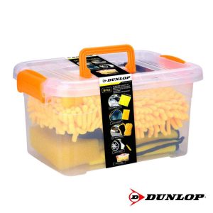 Conjunto de Limpeza Automóvel em Caixa de Arrumação DUNLOP - (DUN635)