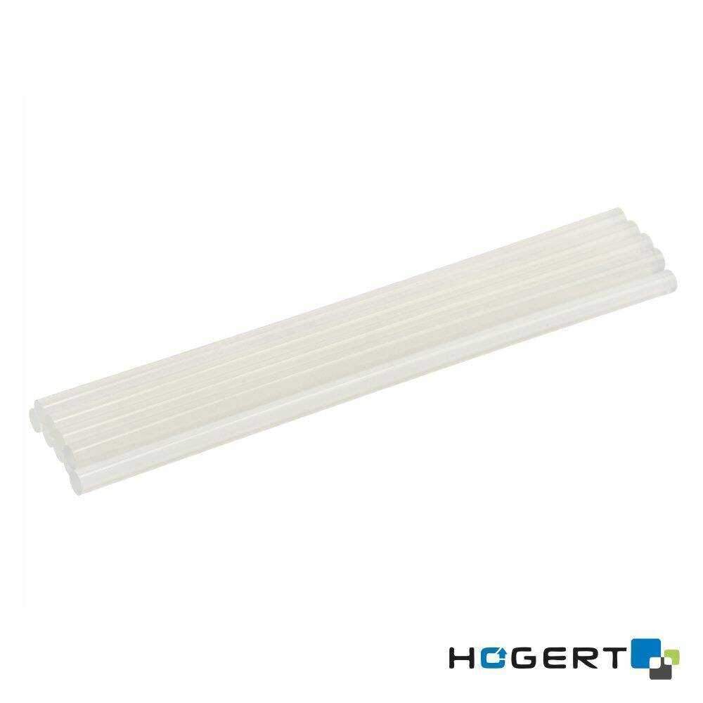 Conjunto de 10 Barras de Cola Quente 7mm HOGERT - (HT2C141)