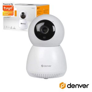 Câmara IP 2MP C/ WiFi FullHD PAN/TILT Tuya DENVER - (IIC-215MK3)