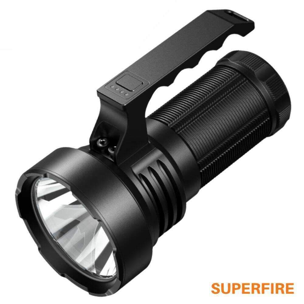 Lanterna 60W 5000lm IP44 C/ Função Powerbank SUPERFIRE - (L20)