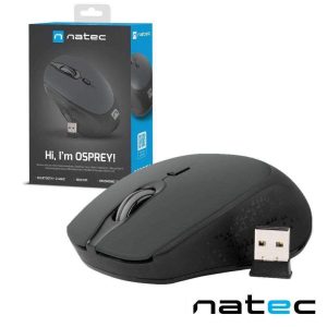 Rato Óptico S/ Fios 800-1600DPI USB 2.4GHz Bluetooth NATEC - (NMY-1688)