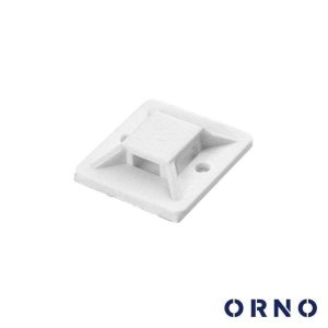 Fixador Adesivo P/ Braçadeiras 50x Branco ORNO - (OR-AE-13202/50)