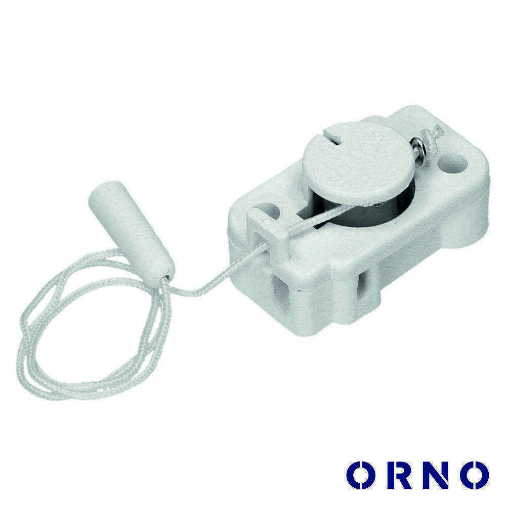 Interruptor de Passagem SPST On-Off C/ Corda 2.5A 230V ORNO - (OR-AE-13224)