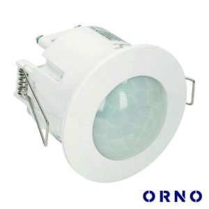 Detetor De Movimento Pir P/ Encastrar Branco ORNO - (OR-CR-207)