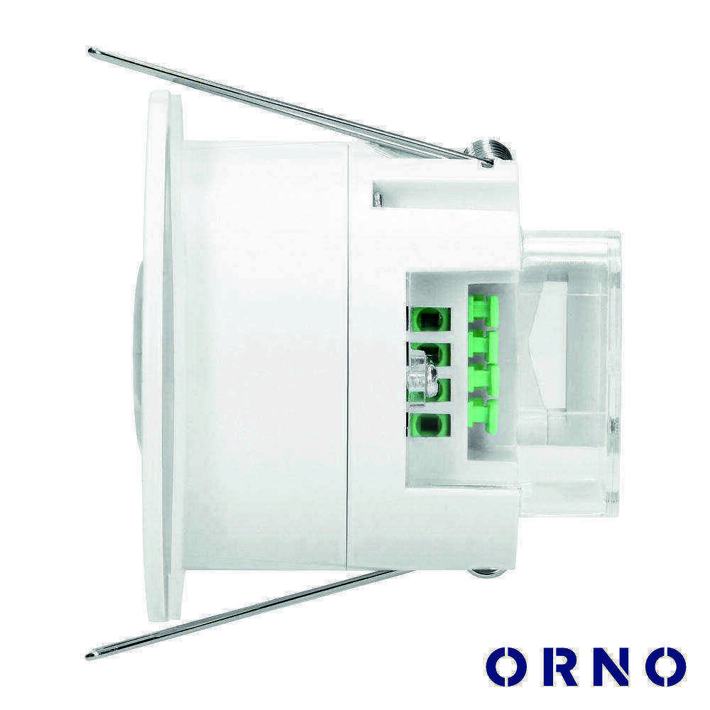 Detetor de Movimento Pir P/ Encastrar Branco IP65 ORNO - Image 2