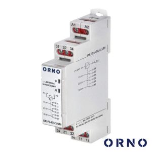 Contactor Energia Monofásico 230V 8A 3 Módulos DIN ORNOO - (OR-PI-475/3/UNI)