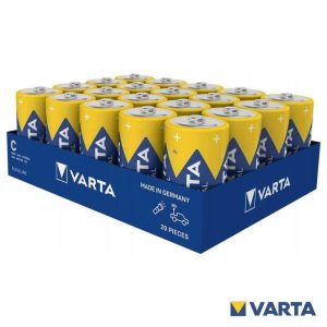 Pilha Alcalina LR14/C 1.5v 20x Industrial Pro VARTA - (PAV-LR14/2IND)