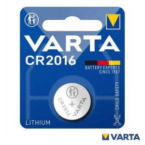 Pilha Lítio Botão CR2016 3V Blister VARTA - (PLV-CR2016)